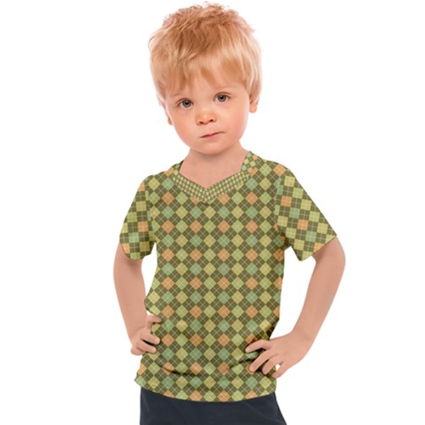 Pattern 251 Kids  Sports Tee by GardenOfOphir