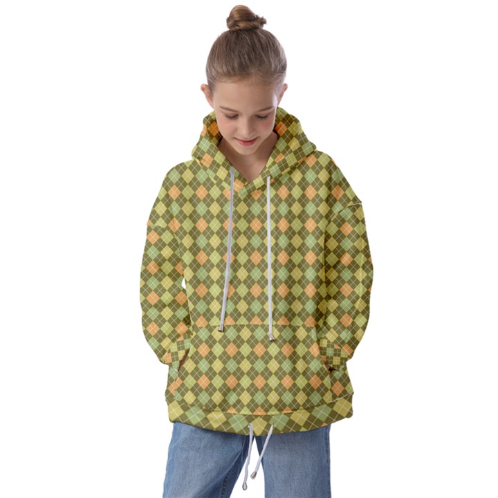 Pattern 251 Kids  Oversized Hoodie