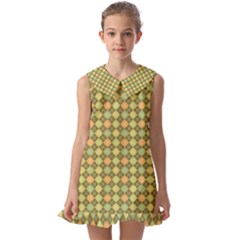 Pattern 251 Kids  Pilgrim Collar Ruffle Hem Dress by GardenOfOphir