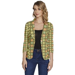 Pattern 251 Women s One-button 3/4 Sleeve Short Jacket by GardenOfOphir