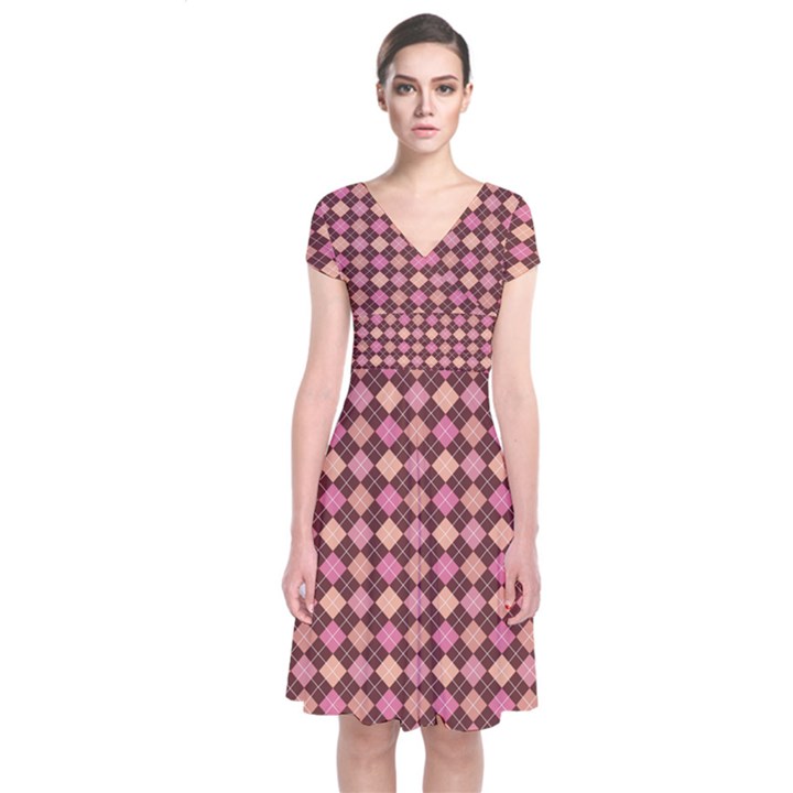 Pattern 252 Short Sleeve Front Wrap Dress