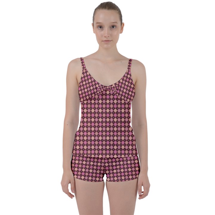 Pattern 252 Tie Front Two Piece Tankini