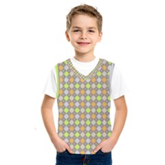 Pattern 253 Kids  Basketball Tank Top by GardenOfOphir