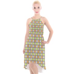 Pattern 253 High-low Halter Chiffon Dress  by GardenOfOphir