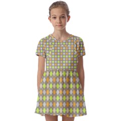 Pattern 253 Kids  Short Sleeve Pinafore Style Dress by GardenOfOphir