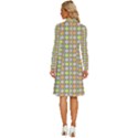 Pattern 253 Long Sleeve Shirt Collar A-Line Dress View4