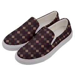 Pattern 254 Men s Canvas Slip Ons by GardenOfOphir