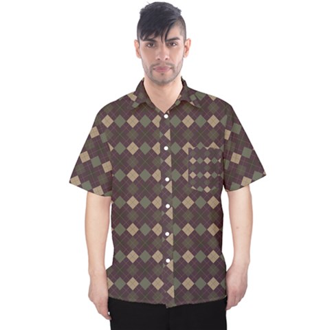 Pattern 254 Men s Hawaii Shirt by GardenOfOphir