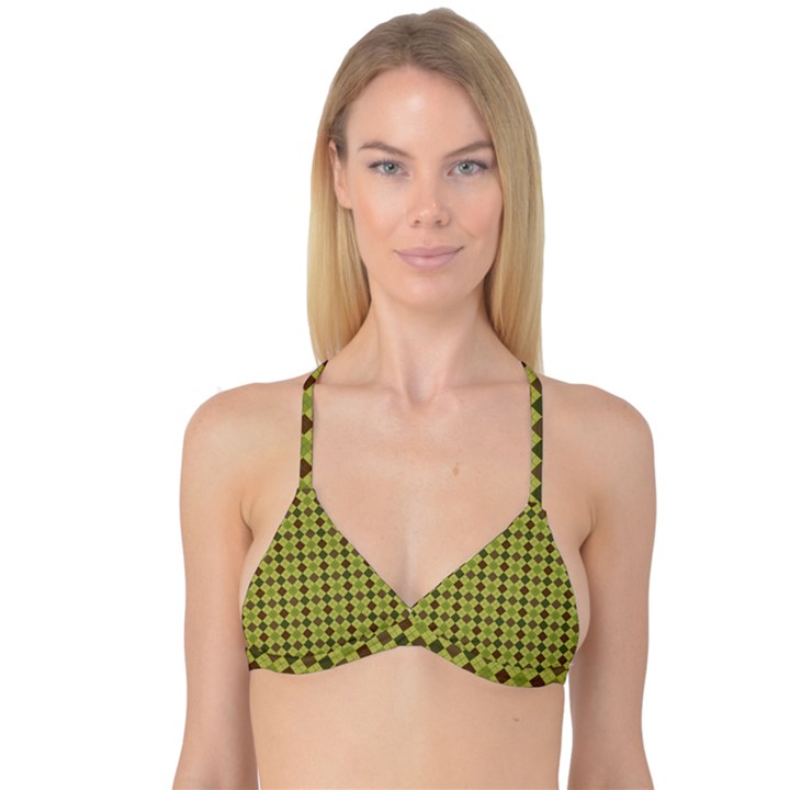 Pattern 255 Reversible Tri Bikini Top