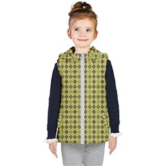 Pattern 255 Kids  Hooded Puffer Vest by GardenOfOphir