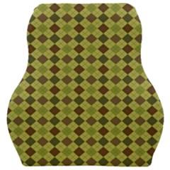 Pattern 255 Car Seat Velour Cushion  by GardenOfOphir