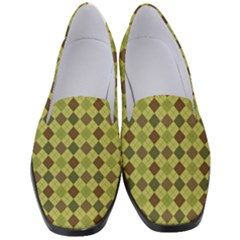 Pattern 255 Women s Classic Loafer Heels by GardenOfOphir