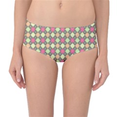 Pattern 257 Mid-waist Bikini Bottoms by GardenOfOphir