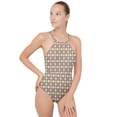 Pattern 257 High Neck One Piece Swimsuit by GardenOfOphir