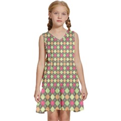 Pattern 257 Kids  Sleeveless Tiered Mini Dress by GardenOfOphir