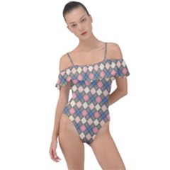 Pattern 258 Frill Detail One Piece Swimsuit by GardenOfOphir