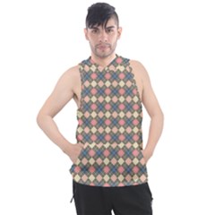 Pattern 258 Men s Sleeveless Hoodie by GardenOfOphir