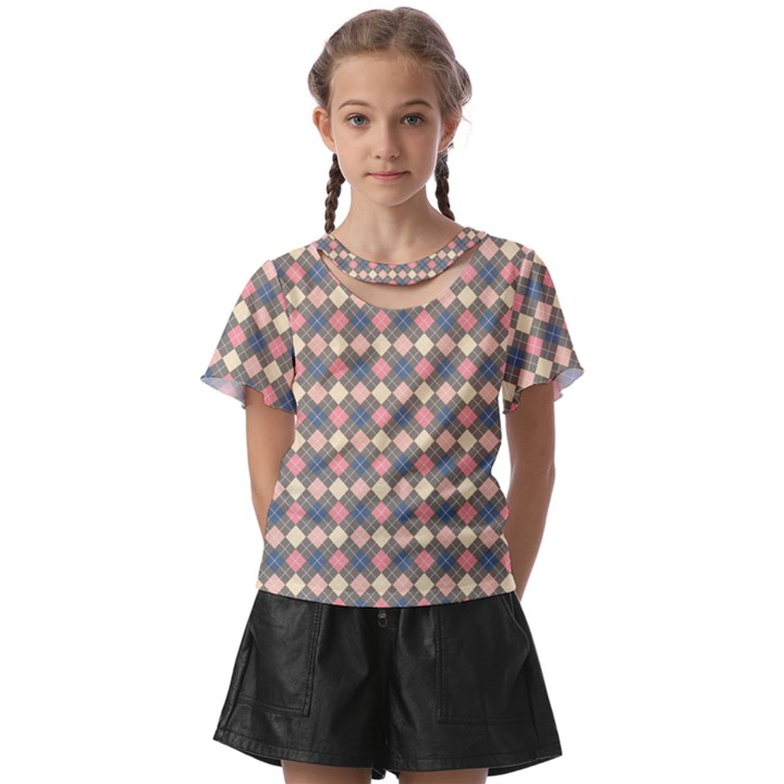 Pattern 258 Kids  Front Cut Tee