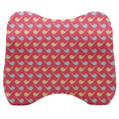 Pattern 261 Velour Head Support Cushion by GardenOfOphir