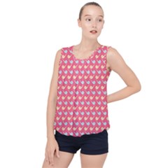 Pattern 261 Bubble Hem Chiffon Tank Top by GardenOfOphir