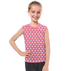 Pattern 261 Kids  Mesh Tank Top by GardenOfOphir