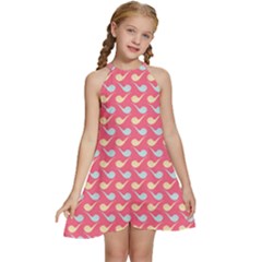 Pattern 261 Kids  Halter Collar Waist Tie Chiffon Dress by GardenOfOphir