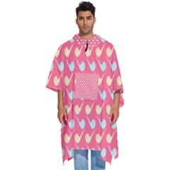 Pattern 261 Men s Hooded Rain Ponchos