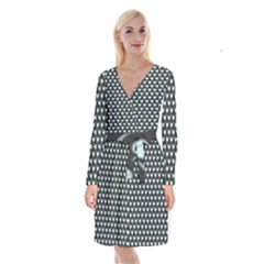 Pattern 262 Long Sleeve Velvet Front Wrap Dress by GardenOfOphir