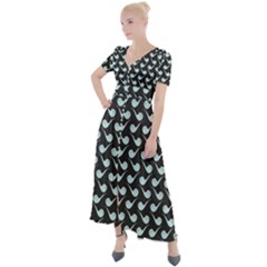 Pattern 262 Button Up Short Sleeve Maxi Dress by GardenOfOphir