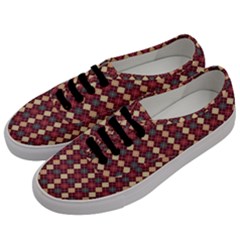 Pattern 259 Men s Classic Low Top Sneakers by GardenOfOphir