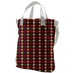 Pattern 259 Canvas Messenger Bag by GardenOfOphir