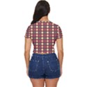 Pattern 259 Side Button Cropped Tee View4