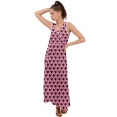 Pattern 263 V-neck Chiffon Maxi Dress by GardenOfOphir