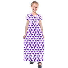 Pattern 264 Kids  Short Sleeve Maxi Dress by GardenOfOphir