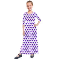 Pattern 264 Kids  Quarter Sleeve Maxi Dress by GardenOfOphir