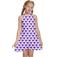 Pattern 264 Kids  Halter Collar Waist Tie Chiffon Dress by GardenOfOphir