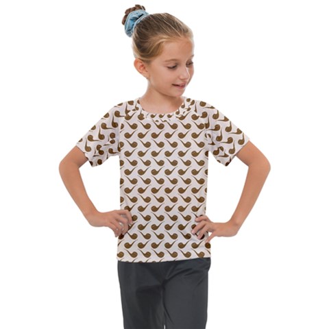 Pattern 265 Kids  Mesh Piece Tee by GardenOfOphir