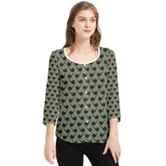 Pattern 266 Chiffon Quarter Sleeve Blouse by GardenOfOphir