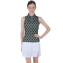 Pattern 266 Women s Sleeveless Polo Tee by GardenOfOphir