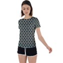 Pattern 266 Back Circle Cutout Sports Tee View1