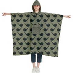 Pattern 266 Women s Hooded Rain Ponchos