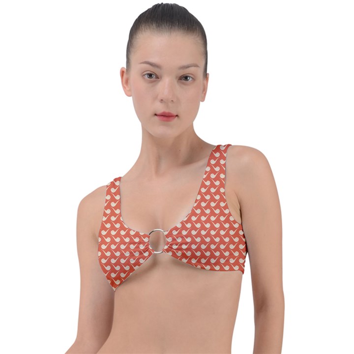 Pattern 268 Ring Detail Bikini Top