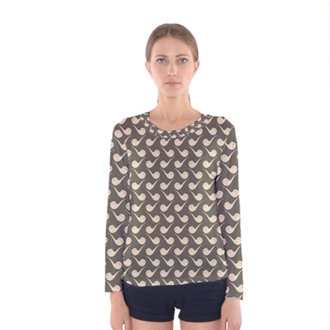 Pattern 269 Women s Long Sleeve Tee by GardenOfOphir