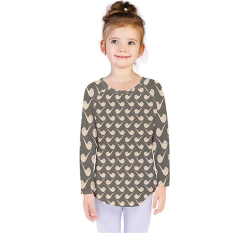 Pattern 269 Kids  Long Sleeve Tee by GardenOfOphir