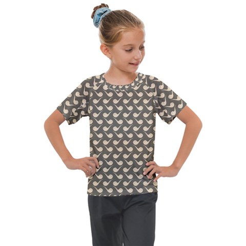 Pattern 269 Kids  Mesh Piece Tee by GardenOfOphir