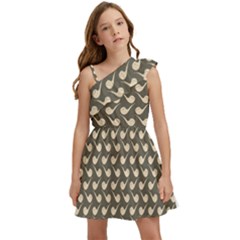 Pattern 269 Kids  One Shoulder Party Dress by GardenOfOphir