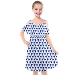 Pattern 270 Kids  Cut Out Shoulders Chiffon Dress by GardenOfOphir