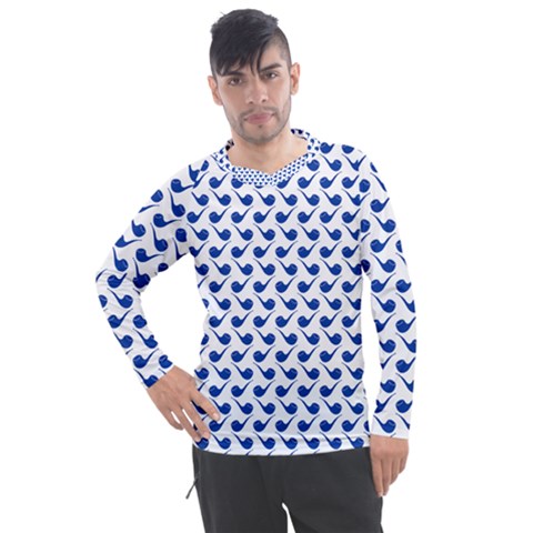 Pattern 270 Men s Pique Long Sleeve Tee by GardenOfOphir