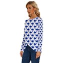 Pattern 270 Long Sleeve Crew Neck Pullover Top View2