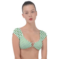 Pattern 272 Cap Sleeve Ring Bikini Top by GardenOfOphir